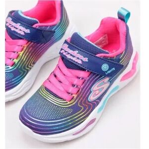 Skechers Wavy Beams slip-on shoes -Toddler Girl Size 6